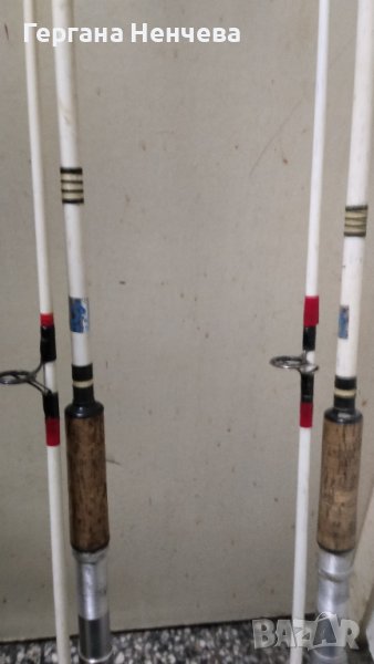 Чехословашки ретро риболовни пръчки Токоз 2.80 м . , снимка 1
