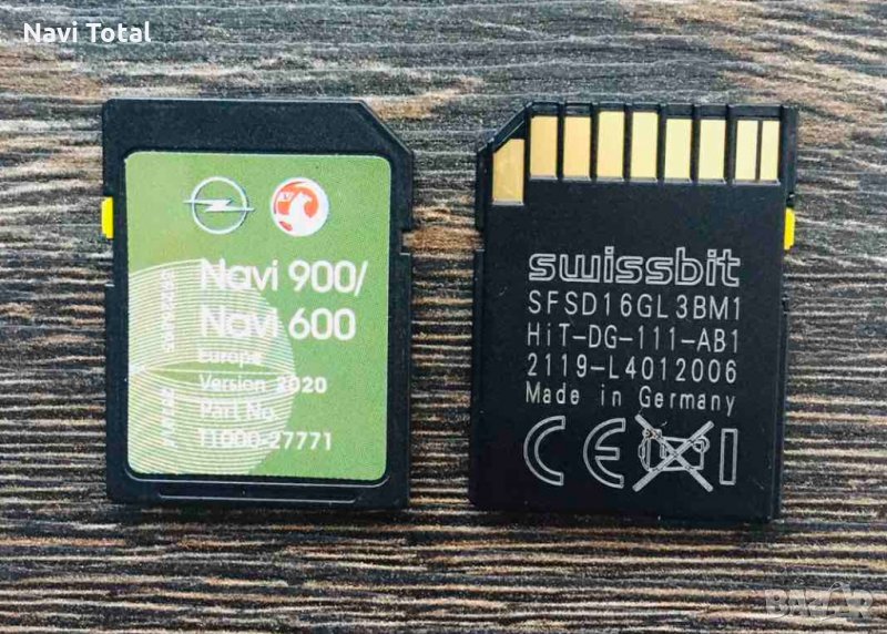 Opel NAVI 900/600 sd card Навигация 2020гд сд карта Vauxhall Chevrolet, снимка 1