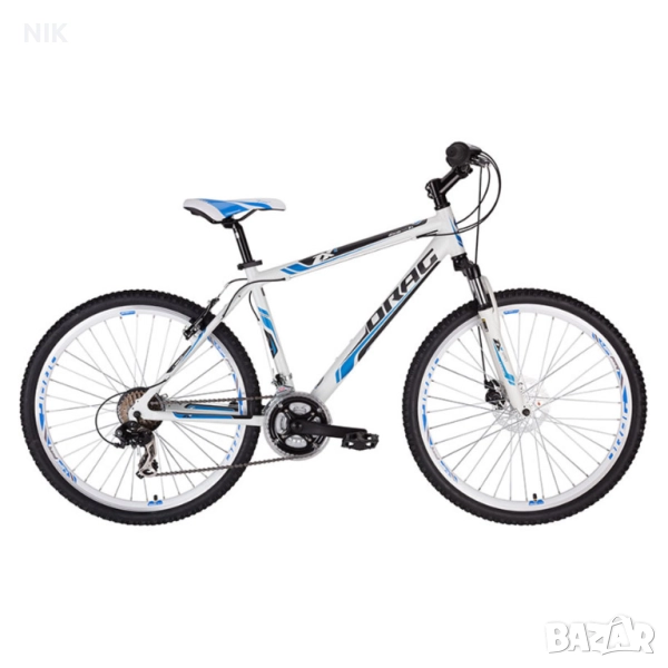 Велосипед Drag ZX-2 PRO Бял/Син, снимка 1