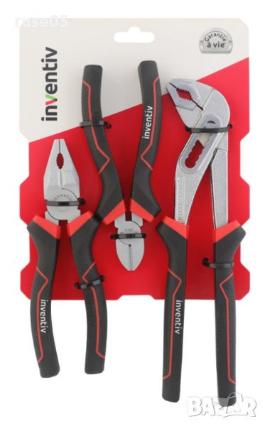 Комплект от 3 бр. клещи "INVENTIV" нов, снимка 1