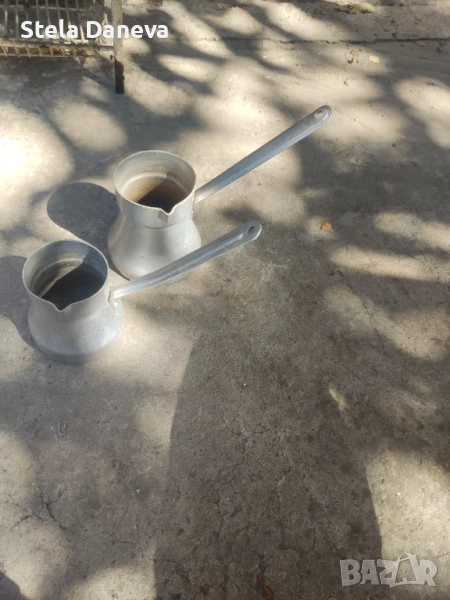 2 Алуминиеви джезвета (използвани), снимка 1