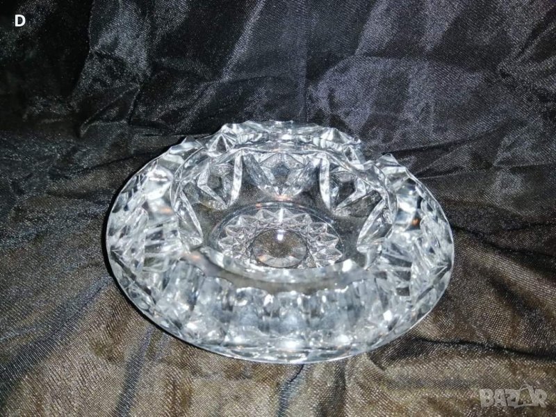 Кристален пепелник, снимка 1