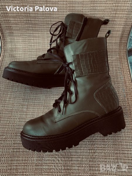 Модерни боти-ботуши,естествена кожа, снимка 1