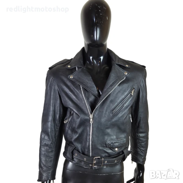 📌 5307 | Класическо рокерско яке | M | 110 лв, снимка 1