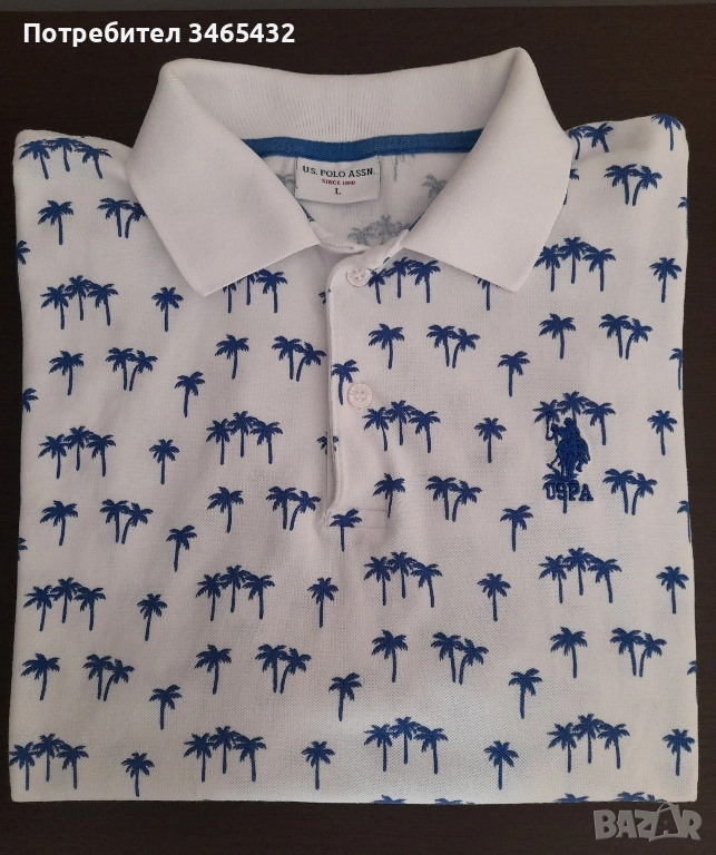 Мъжки тениски с яка къс ръкав , снимка 1