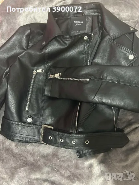 Дамско кожено яке , снимка 1