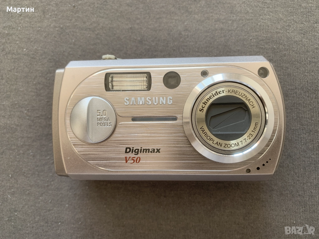 Фотоапарат Samsung Digimax V50, снимка 1