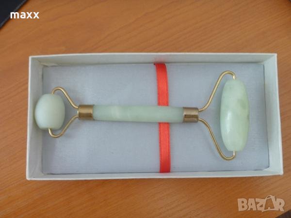 нефритен ролков масажор,  нефритен ролер, снимка 1