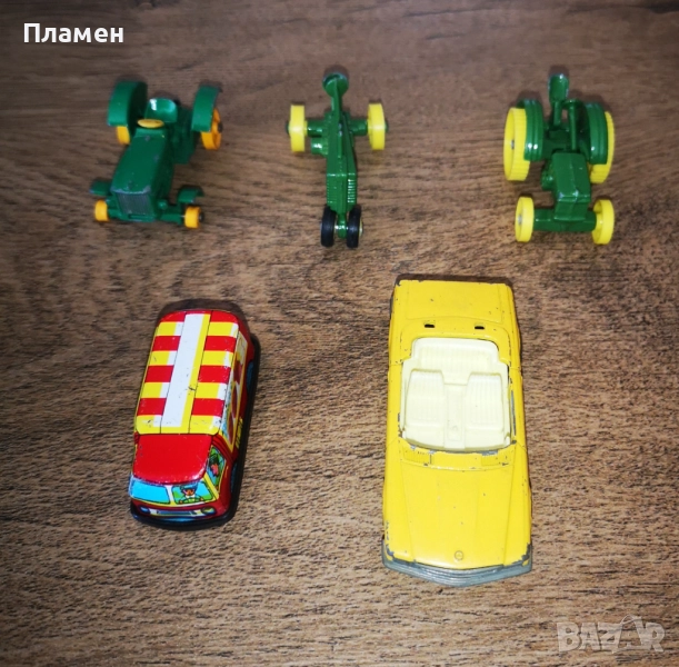 Ретро метални колички, снимка 1