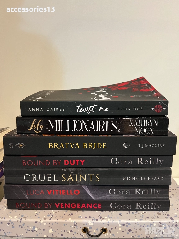 Любовни романи на английски език, снимка 1