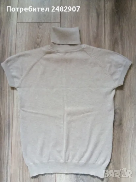 Дамско поло с къс ръкав ZARA, снимка 1