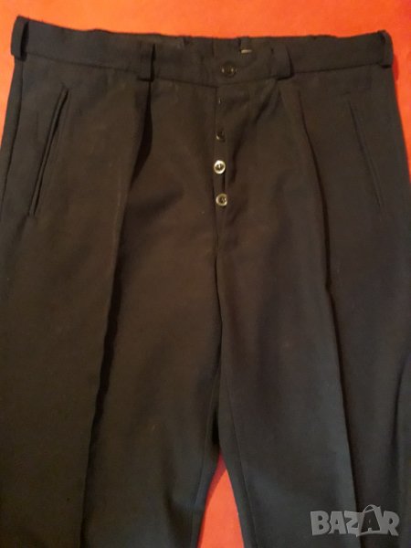 Мъжки панталон зимен черен нов размер 48, снимка 1
