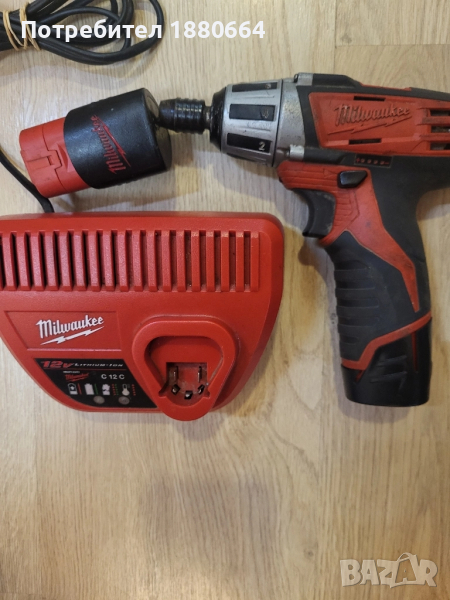 MIWAUKEE 12V Li ion, снимка 1