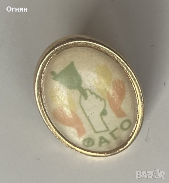 Значка ФАГО, снимка 1