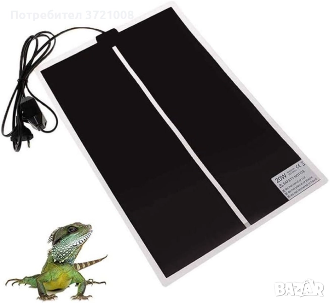 Нагревателна подложка за терариум/разсад, снимка 1