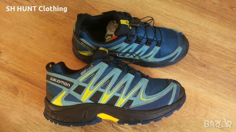 SALOMON XA PRO WATERPROOF Contagrip размер EUR 37 / UK 4 детски водонепромокаеми - 530, снимка 1