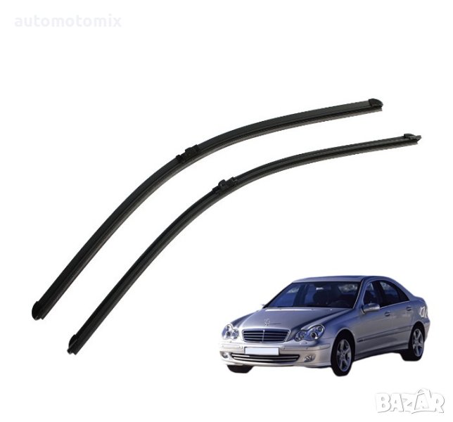 Предни чистачки за Mercedes-Benz C-Class (W203) 2бр/к-т, 65166, снимка 1