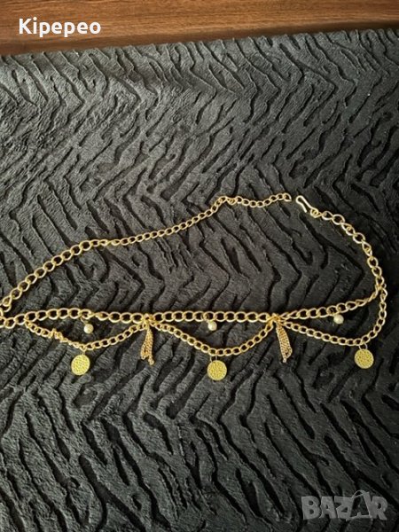 Златист колан+подарък колие, снимка 1
