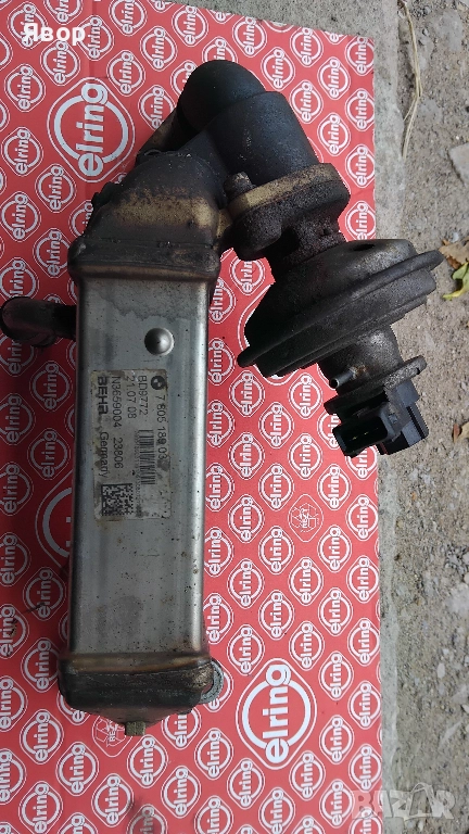 Egr охладител с егр за bmw N47, снимка 1