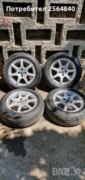 Джанти с гуми за Опел Корса D, снимка 1