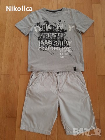 Детски дрешки:блузки DKNY,Armani,LCW,H&M и къс панталон TRN  за 10 г.момче:, снимка 7 - Детски комплекти - 28150874