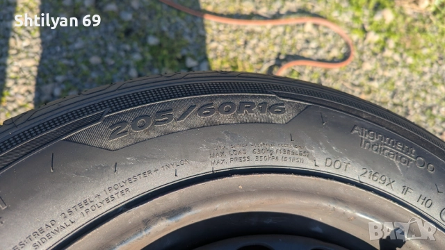 Летни гуми Ханкок с джанти за Шкода Йети 2014г., снимка 3 - Гуми и джанти - 52812933