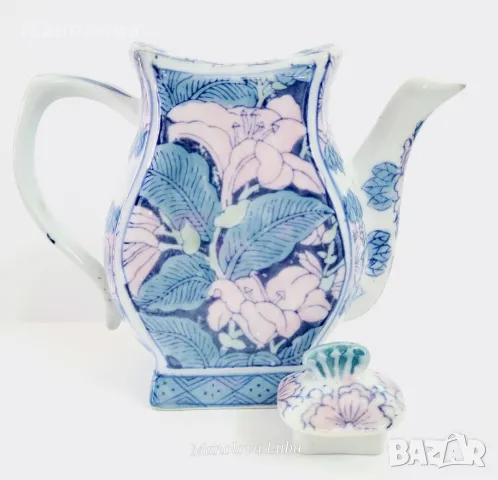 Порцеланов чайник China Jingdezhen , снимка 6 - Други ценни предмети - 49148000