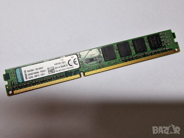 4GB DDR3 1600Mhz Kingston Ram Рам Памети за компютър с 12 месеца гаранция! - 3, снимка 1 - RAM памет - 39433987
