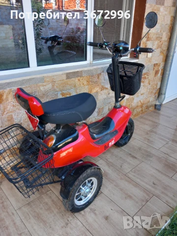 Триколка електрическа, снимка 4 - Инвалидни скутери - 51183769