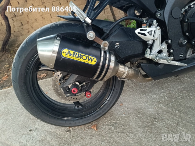Ауспух Arrow 54мм. с линк за GSXR L1+ 600/750, снимка 3 - Части - 49922227