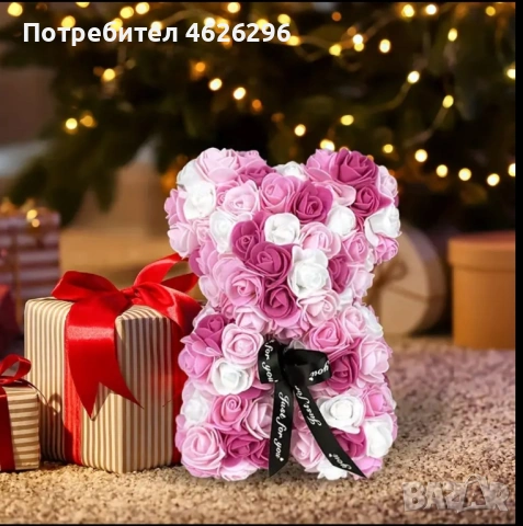 Мече от рози, снимка 2 - Други стоки за дома - 53026614