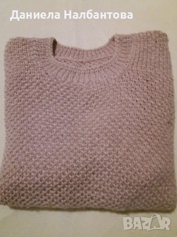 Блузка за макси дами 2XL , ръчно плетена, снимка 2 - Блузи с дълъг ръкав и пуловери - 38539058