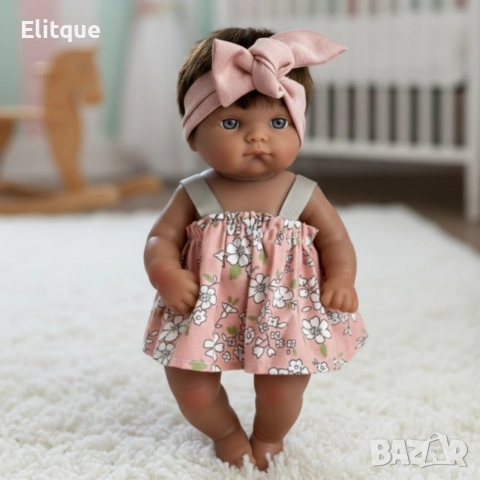Бебе кукла 25 см с подвижни ръце и крака – идеален подарък за малките грижещи се сърца