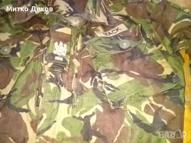 Jacket DPM Field Nato Size 8090/ 9505  size 190 /104 маскировъчно яке Нато на Великобритания раз.ХЛ, снимка 3 - Екипировка - 48453112