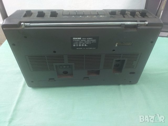 SENCOR SW-4320 Радиокасетофон, снимка 9 - Радиокасетофони, транзистори - 33350255