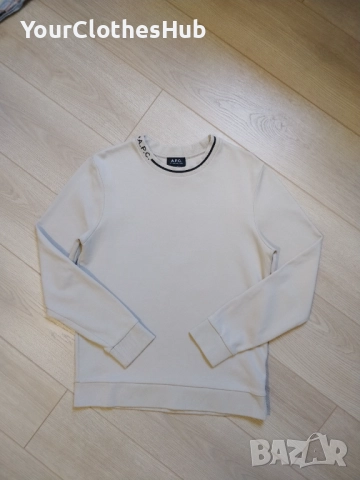 A.P.C. RUE MADAME PARIS S size Мъжка бежова блуза