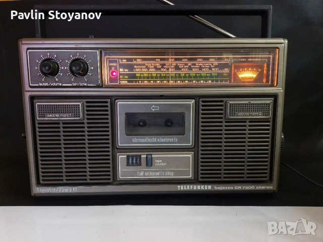 Касетофон Telefunken Bajazzo CR 7500