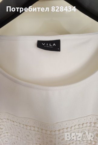 Изключително красива блуза Vila, снимка 4 - Тениски - 37242344