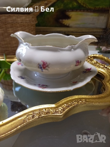 Сосиера, ретро порцелан, снимка 8 - Сервизи - 51840908