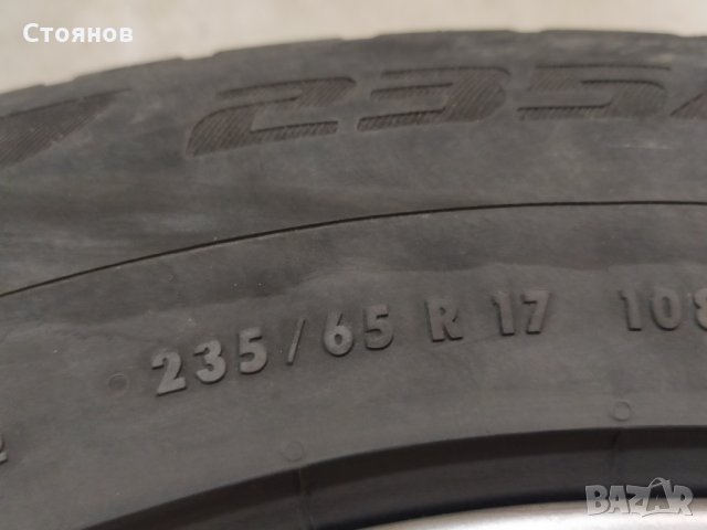 4бр. Летни гуми с джанти за Мерцедес 235 65 17, снимка 3 - Гуми и джанти - 33351490