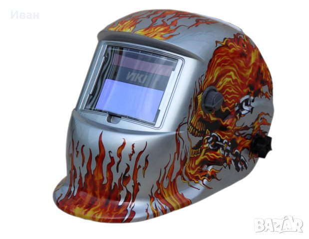 Соларна маска за заваряване - Fire Silver 