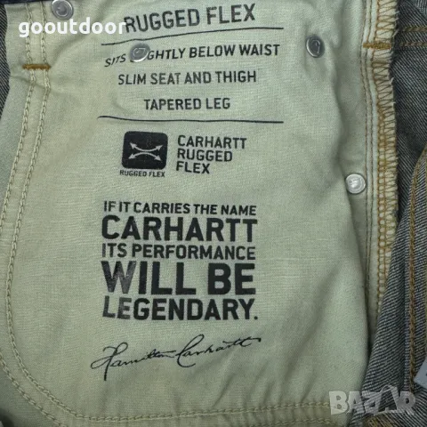 Carhartt Rugged Flex® Stright Fit Tapered Leg Jeans Size 33, снимка 6 - Дънки - 50436277