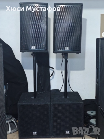 Комплект 15" Баси + 12" Топове