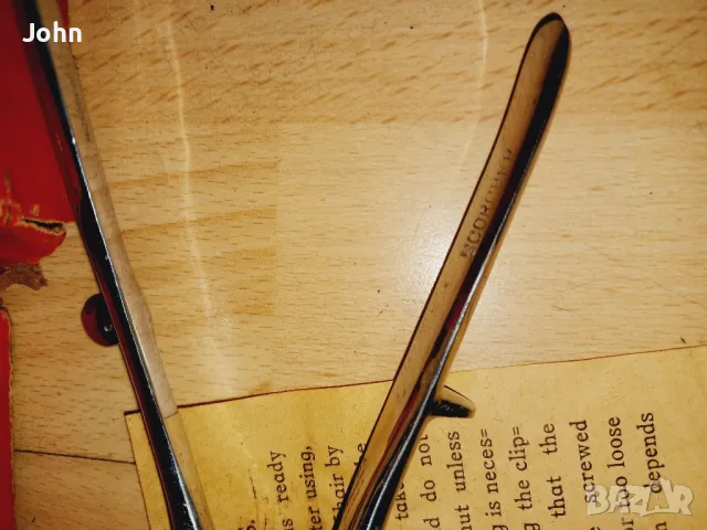 Антика Ръчна Машинка за Подстригване на Коса 1950те Англия, снимка 4 - Други - 49831753