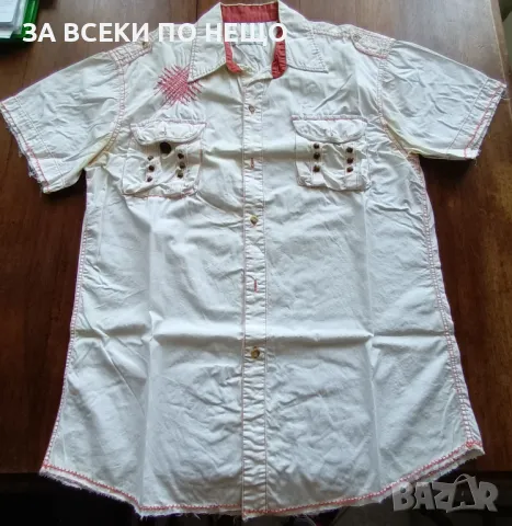 МЪЖКИ РИЗИ, БЛУЗИ, ХАВАЙКИ С КЪС РЪКАВ - H&M, ENERGY ОТ 5 ЛВ., снимка 9 - Ризи - 50332401