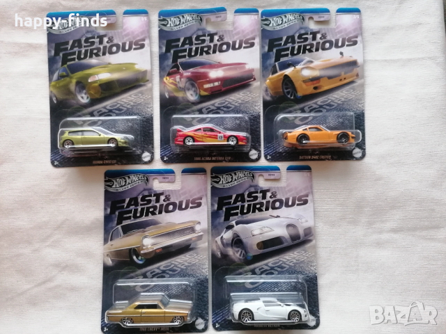 Сет Hot Wheels Fast & Furious Racing course