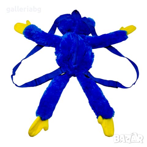 Плюшена раница Хъги Лъги (Huggy Wuggy), снимка 2 - Плюшени играчки - 43370343