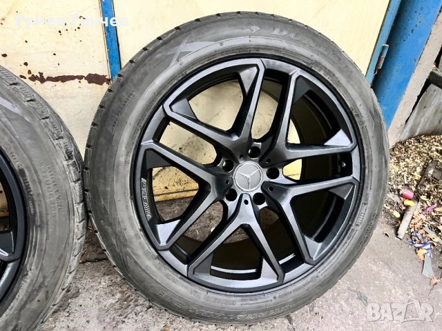 Оригинални джанти от Мерцедес G Klassa 21ц с зимни гуми, снимка 5 - Гуми и джанти - 51915508