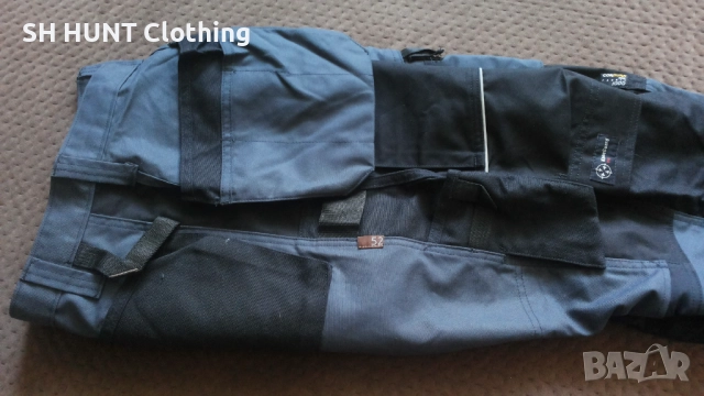Snickers 6202 Work Stretch Trousers 52 / L работен панталон с от части еластична материя W4-231, снимка 11 - Панталони - 52075902