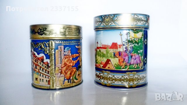 стари ламаринени кутии ., снимка 4 - Колекции - 26627396